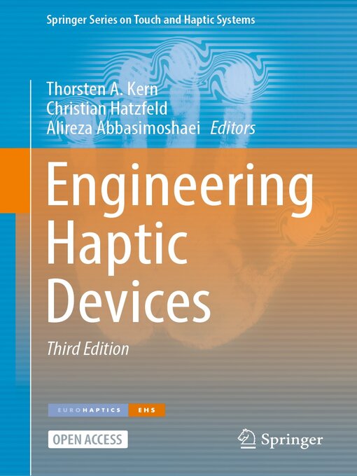 Title details for Engineering Haptic Devices by Thorsten A. Kern - Available